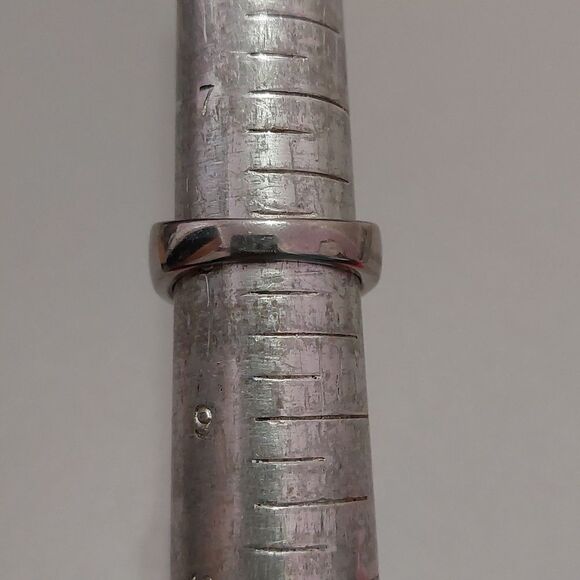 TK316 TUSK Stainless Steel Cubic Zirconia Ring Size 8 - Picture 5 of 7